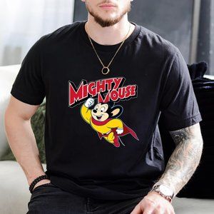 Mighty Mouse 1960's Cartoon Shirt T-shirt Classic Cereal Fans9252 - Copy T-shirt